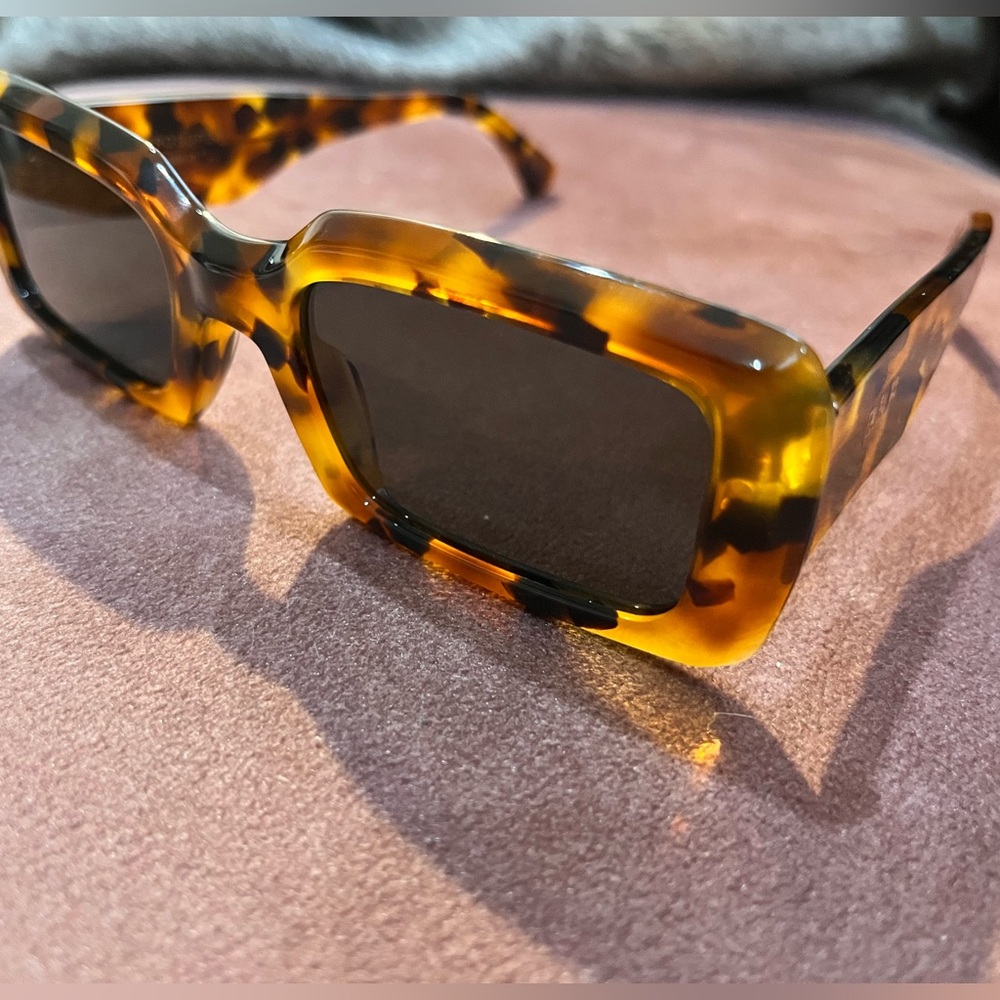 Retro Super Future Sacro Dark Havana Sunglasses